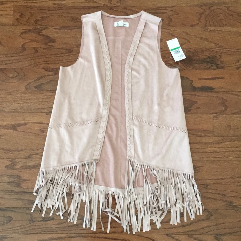 A thin cover up vest